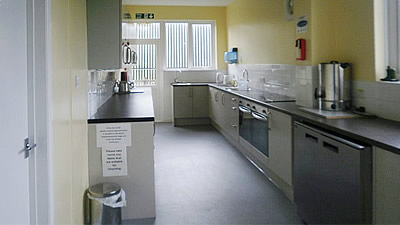 Pelynt Village Hall kitchen